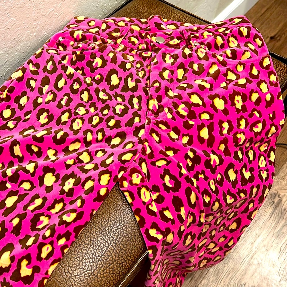 CJ Laing New York Southampton rare super cool 😎 multicolored ladies jeans pants
